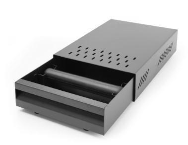 Box inox con battifiltro fondi caffé cm.35x25x9h 208694