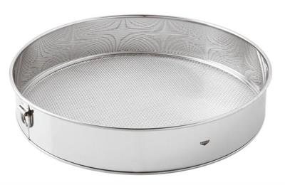 Setaccio inox infarina pesce d.34,0cm h.80mm 12606-34