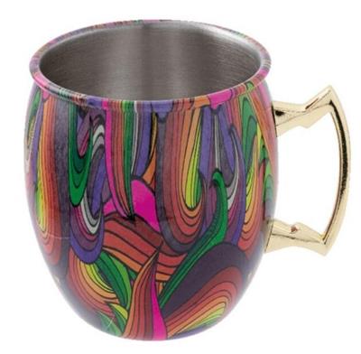 Tazza Moscow Mule cl.55 inox stampato 41463M05
