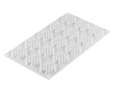 Stampo silicone bianco MIEL 8 n.15 d.45mm h.8mm 36.347.87.0065