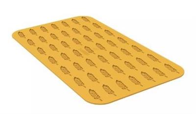 Stampo silicone Spike 49 giallo forme mm.55x17x3h 33.324.36.0065
