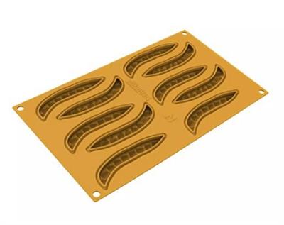 Stampo silicone Baccello 13 n.10 mm.110x35x12h. giallo 36.398.36.0065