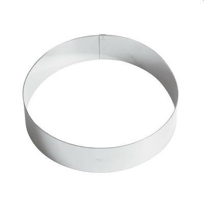 Anello mousse inox d.20,0cm h.4,5cm   47532-20