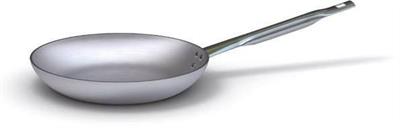 Padella alluminio 1 manico svasata bassa d.32cm h.5,0cm 7000.32