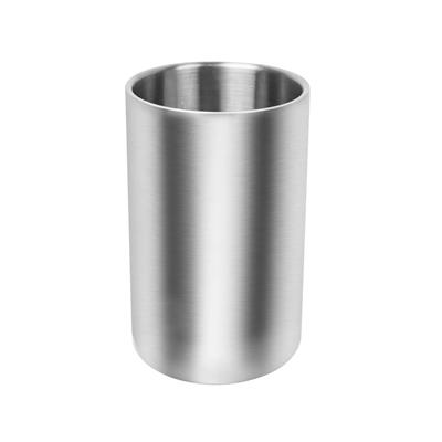 Raffredda bottiglie acciaio inox d.12cm h.19,5cm 072132