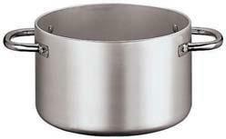 Casseruola alluminio 2 man alta d.40,0cm h.24,0cm lt.30,0  16107-40 F.P.