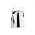 Secchio ghiaccio con pinza d.14,0cm h.22,0cm lt.1,3  41513-13