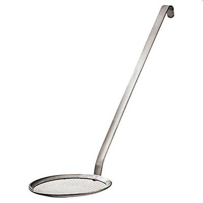 Schiumarola inox rete stirata d.16,0cm L.40,0cm   11990-16