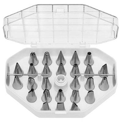 Set 29 bocchette inox assortite   47219-29