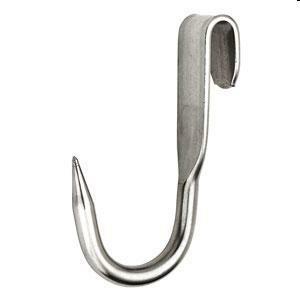 Gancio inox scorrevole 1 pinta art.68 L.140mm d.12mm