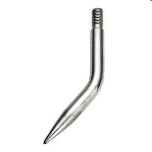 Gancio inox a corno art.73 L.170mm d.15mm