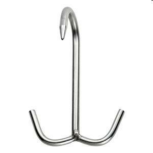 Gancio inox ad ancora 1 punta art.66 L.130mm d.7mm