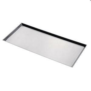 Vassoio inox 18/8 spigolato cm.29,0x21,0x2,0h 140 29X21X2