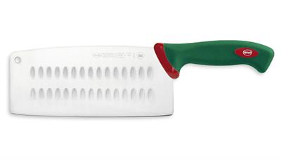 Coltello Premana cinese tritare alveolato lama L.22cm  314622