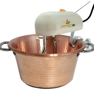 Polentamatic paiolo rame d.26cm 4,5lt CE 230V 8W  1053