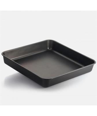 Teglia da forno alluminio antiaderente cm.40x40x6h    20251