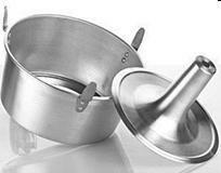 Forma Chiffon cake alluminio d.24cm h.11,5cm