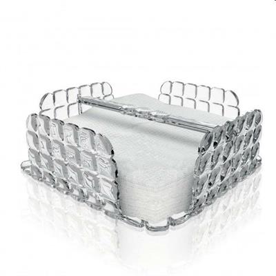 Portatovaglioli orizzontale Tiffany cm.20x20x7,3h