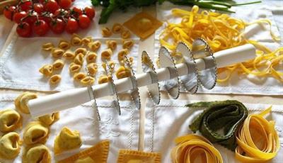 Rullo taglisfoglia regolabile professionale lame dentate INOX