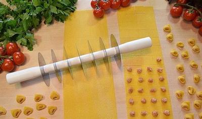 Rullo tagliasfoglia regolabile professionale lame lisce inox