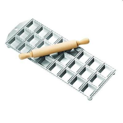Raviolatore 24 stampi quadro gigante d.48mm cm.39x14    245/1001