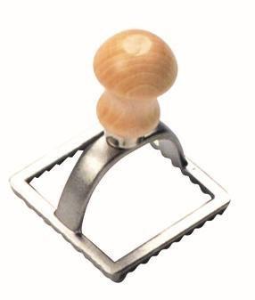 Tagliaravioli alluminio quadro d.68,0mm.     200002