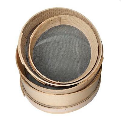 Setaccio in legno d.24,0cm rete fine in ottone