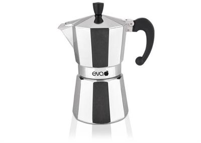 Caffettiera espresso alluminio Moka Eva 6tz