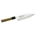 Coltello orientale Deba L.22,0cm manico legno  18280-22
