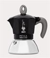 Moka Induction 2 tazze colore nera