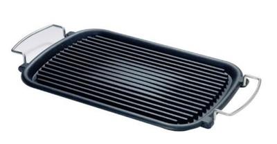 Bistecchiera rigata in ghisa smaltata Atollo cm.24x37