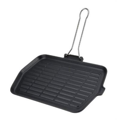 Bistecchiera rigata in ghisa Dietella cm.23x36 02050230GBS