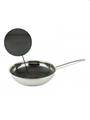Padella inox 1 manico Wok Ax Active d.32,0cm triplo strato